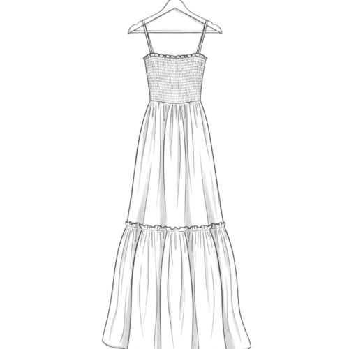 Meadow Smocked Maxi Dress