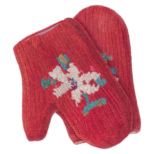 Folk Embroidery Mittens