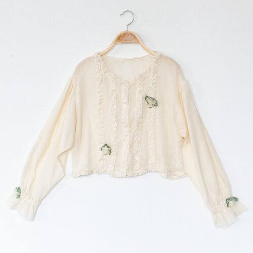 Ruffle-Detail Blouse